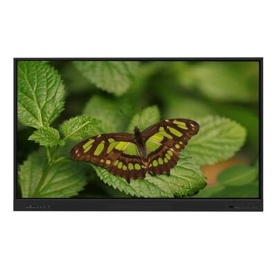 Monitor Interaktif Papan Tulis Pintar Android 14 65 Inci 8+128G dengan Alat Mengajar