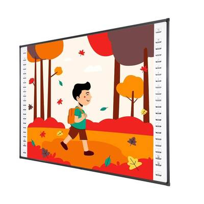 iBoard Smart IR Whiteboard dengan Infrared Touch Disesuaikan Ukuran 64-150 Inch Android Windows Kompatibel untuk pertemuan sekolah