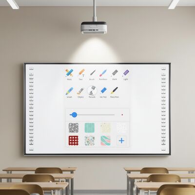 Pabrik Pasokan Ukuran Besar Smart Board Pendidikan Interaktif Whiteboard Interaktif Layar Sentuh Interaktif Flat Panel
