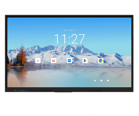 iBoard 75 inch Android 16 Google EDLA Certified Ai Interactive Flat Panel Smart Board