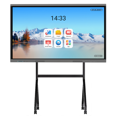 iBoard 75 inch Android 16 Google EDLA Certified Ai Interactive Flat Panel Smart Board