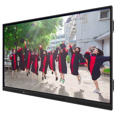 Keakuratan Posisi di bawah 2mm Panel Flat Interaktif dalam ukuran 98 inci 110 inci dioptimalkan untuk respon sentuh yang mulus dan kejelasan gambar yang rinci
