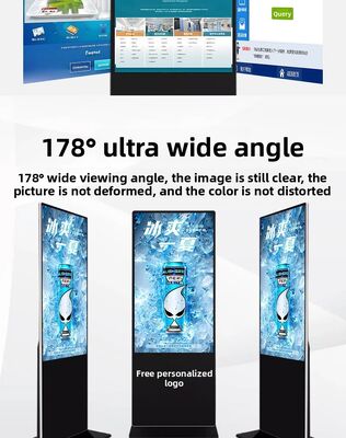 4G Connection Digital Signage with Ethernet Connectivity and Antiglare Surface for Effective Corporate Messaging