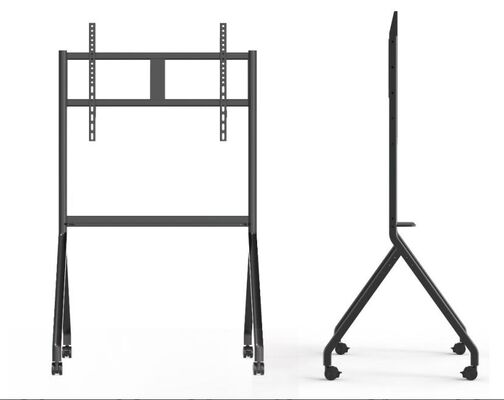 Mobile Stand Mobile TV Cart untuk tampilan Interaktif Smart TV cocok untuk ukuran 65-86 inci