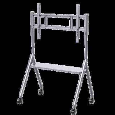 Mobile Stand Mobile TV Cart untuk tampilan Interaktif Smart TV cocok untuk ukuran 65-86 inci