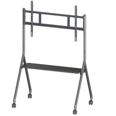 Mobile Stand Mobile TV Cart untuk tampilan Interaktif Smart TV cocok untuk ukuran 65-86 inci
