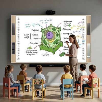 Iboard Interactive Whiteboard Mendukung Hingga 20 Touch Point Dua Sisi Hotkeys Memungkinkan Komunikasi