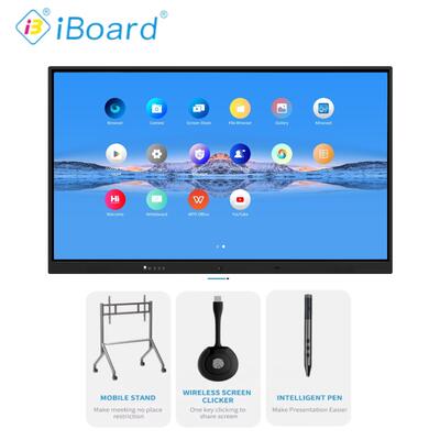 65 inci 4K Interaktif Flat Panel untuk kelas kecil dan kantor
