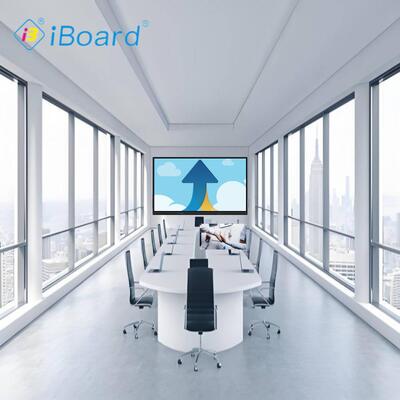 98 inci Panel Flat Interaktif Sistem Non-android Infrared Touch Multi-touch Point Penggunaan Bersama dengan OPS atau Komputer Eksternal