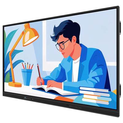 75 Inch Android PC Smart Panel Wifi HDMI USB 50 Touch Points Untuk Meeting Office