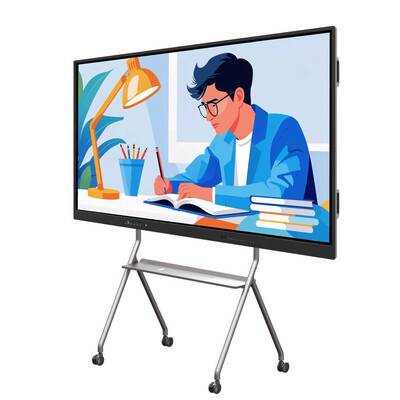 75 Inch Android PC Smart Panel Wifi HDMI USB 50 Touch Points Untuk Meeting Office