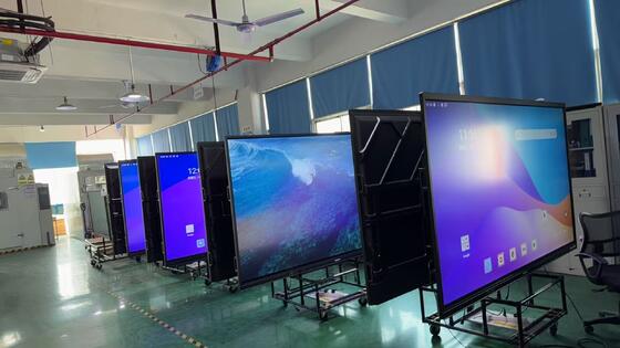 Terbaru Interaktif layar sentuh Monitor 75 inci untuk Pendidikan Corporate Display