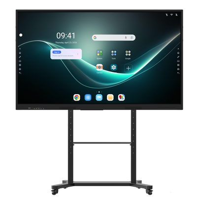 Android terbaru 15 (32+512GB) 86 Inch Interactive Flat Panel Untuk solusi high-end