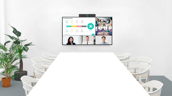 4K Wide Angle Ai tracing Conference Camera Vide bar dengan speaker HIFI untuk Conference Classroom