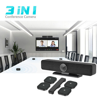 Kamera Konferensi 4K ePTZ Dengan Mikrofon Ekstensi Wireless untuk Konferensi