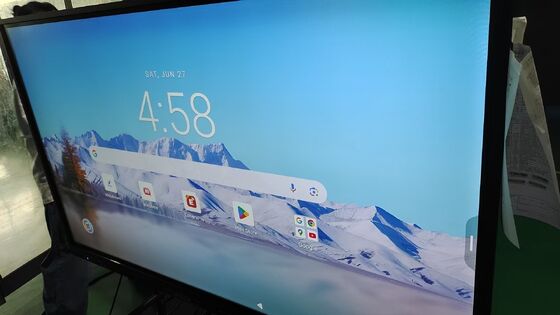 IBoard 65 75 86 100 Inci Panel LCD WiFi PC Tampilan Digital Monitor Cerdas Layar Sentuh