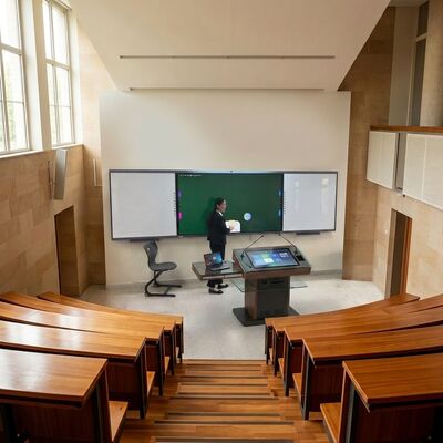Papan sisi digital Papan Tulis Cerdas Papan Gambar Interaktif untuk ruang kelas