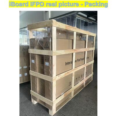 Popular Interactive Flat Panel 65 Inch 4k Resolution Smart Touch with New Android System Equipment for Classroom Office Meeting