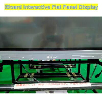 iBoard Interactive Flat Panel 86 Inch 4k Resolution Smart Touch dengan Sistem Android Baru Peralatan untuk Ruang Kelas Kantor Rapat