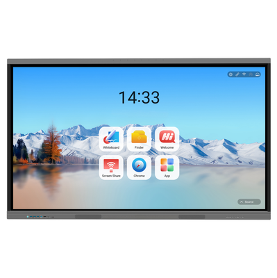 iBoard 86 Inch Interactive Flat Panel Smart Whiteboard dengan Sertifikasi Google EDLA