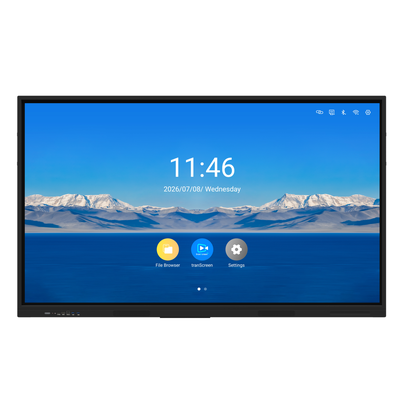 Papan Tulis Interaktif 4K 86 inci Harga Pabrik yang Kompetitif untuk Pendidikan dan Konferensi