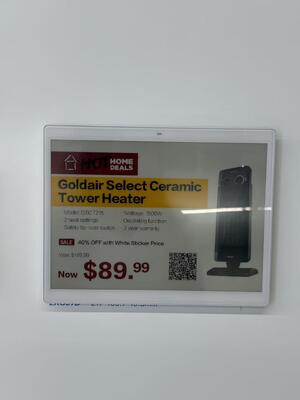 Smart office Super Market E-Ink Display Price Tag 4 Color Electronic Shelf Label