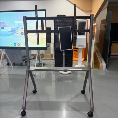 Stand Lantai 100KG Panel Datar Mobile Stand Bahan Baja Karbon