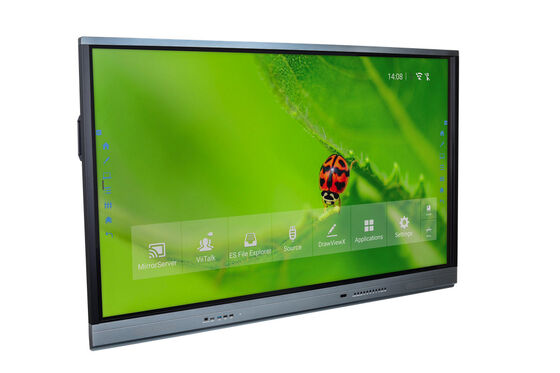 65" Smart Interactive Touch Screen Whiteboard Touch Display TV untuk Presentasi