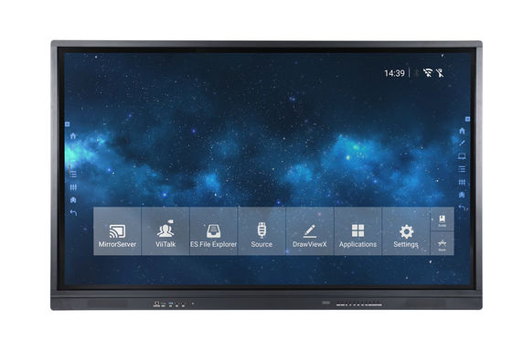 Ir Interactive Touch Screen Whiteboard 3840 * 2160 digerakkan oleh komputer