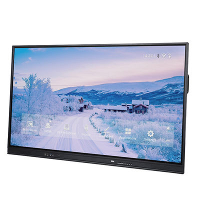75" Office Smart Board 20 poin Multi Touch Whiteboard Interactive flat panel digital whiteboard