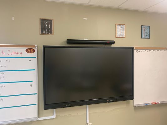 75 Papan Interaktif LED 20 Titik Sentuh Dengan 0 GAP Smart Touch Whiteboard