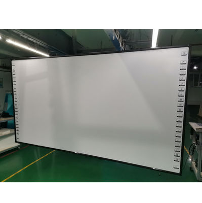 iBoard Factory Digital Smart Whiteboard Frame Aluminium Nano Keramik Permukaan Untuk Pengajaran Kelas Panel Sentuh Interaktif Whiteboard