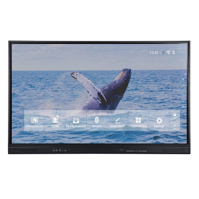 75 "LCD Smart Board Finger Infrared Touch Untuk Pertemuan Bisnis