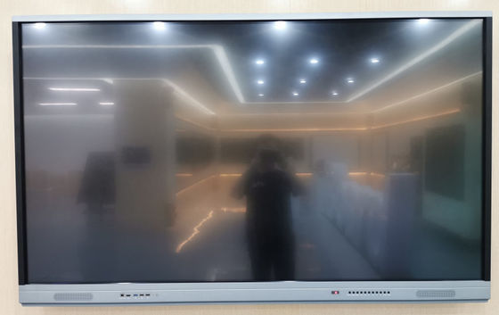 4K 55 65 75 86 98 Inch Panel datar interaktif papan tulis interaktif papan pintar untuk pertemuan pengajaran
