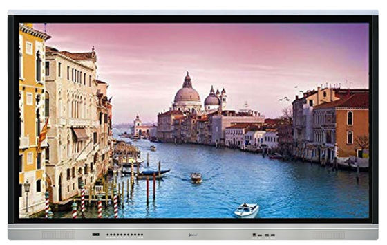 Monitor layar sentuh interaktif dengan lampu LED dan layar LED resolusi tinggi HDMI OUT