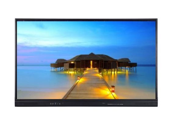 Pemasangan 86 "0 Gap LCD Smart Board Multi Touch Mobile Stand