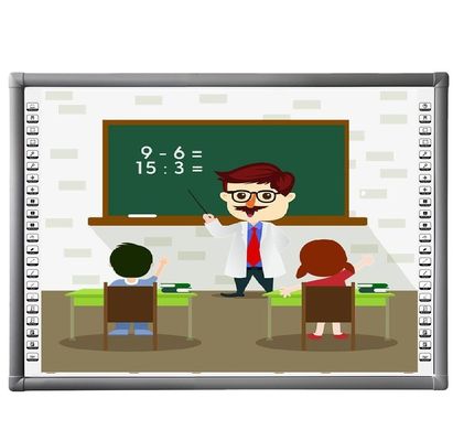IBoard Multi-size Infrared Multi Touch Smart Board IR Interaktif Elektronik Whiteboard untuk Pertemuan Sekolah Pengajaran