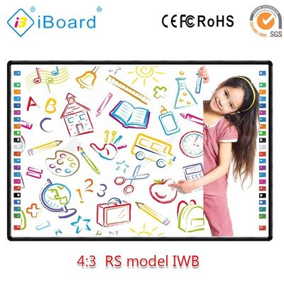 IBoard Multi-size Infrared Multi Touch Smart Board IR Interaktif Elektronik Whiteboard untuk Pertemuan Sekolah Pengajaran