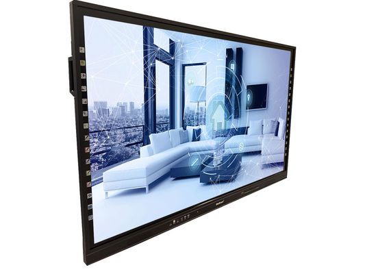 Layar Sentuh Cerdas 86 Inch, Port TYPE C Monitor Sentuh Interaktif 4k
