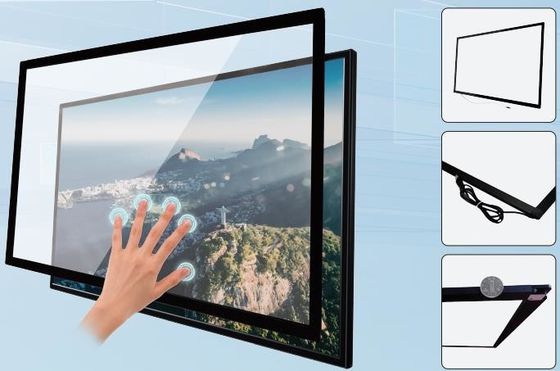 19" Hingga 200" Bingkai Konversi Panel Multi Layar Sentuh Inframerah Overlay untuk TV