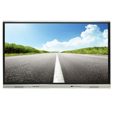65 '' Papan Pengajaran LED Inframerah Interaktif Led Display Multi Touch Monitor Smart Whiteboard