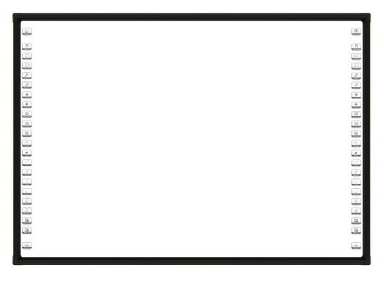 Papan Proyektor Interaktif 102 Inch, Papan Tulis Multi Touch USB