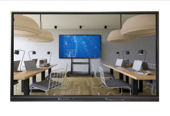 75 " LED Interaktif Whiteboard Multi Touch Display Android Windows Sistem Dual