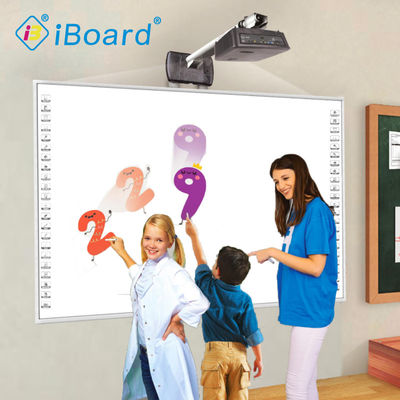Multi Fungsional All In One Infrared Smart TV Papan Tulis Interaktif Untuk Pelatihan Pengajaran RoHS CE
