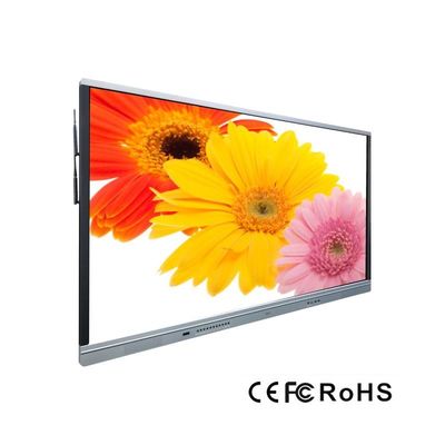 98inch iBoard Smart Board Interactive Flat Panel Aluminium Alloy Untuk Konferensi Bisnis