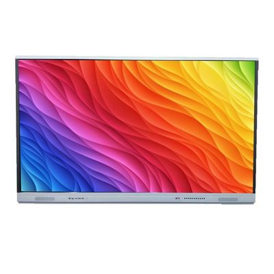 Google EDLA Bersertifikat Android 13 Touch Screen Monitor Interaktif Flat Panel Display Untuk Pendidikan Dan Konferensi