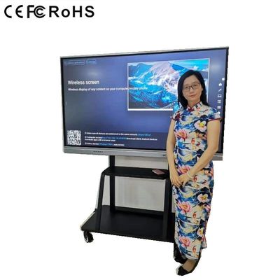 16.7M Tampilan Warna Monitor layar sentuh interaktif dengan 20 titik atau lebih titik sentuh dan RAM 4G atau 8G