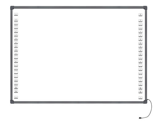 92 Inch Optical Interactive Whiteboard Educational Smart Board Dengan 4 Papan Tulis Kelas Kamera