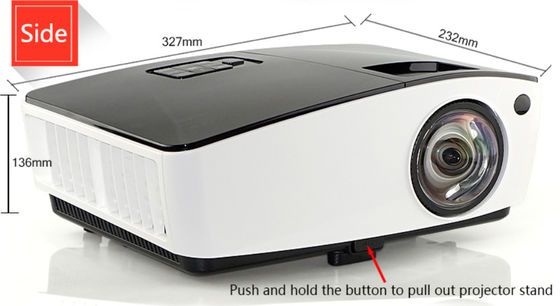 Proyektor Laser DLP 280W 1024 x 768 XGA DLP Proyektor Lampu Proyektor Lempar Pendek