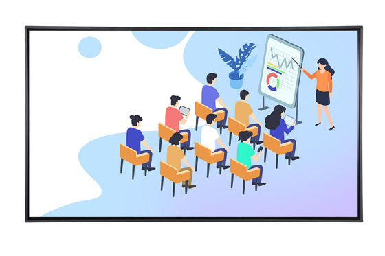 Papan Tulis Interaktif Android 8 OS Lcd RS232 Wifi Smart Board